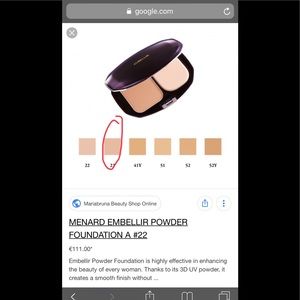 👄Menard Embellir Foundation, Made in Japan